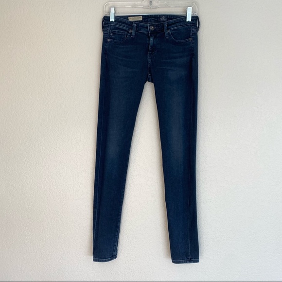 AG ADRIANO GOLDSCHMIED The Absolute Legging Extreme Skinny Jeans Size 25 Dark - Picture 2 of 13